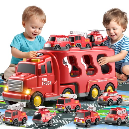 Lkw feuerwehrauto mit - 7,