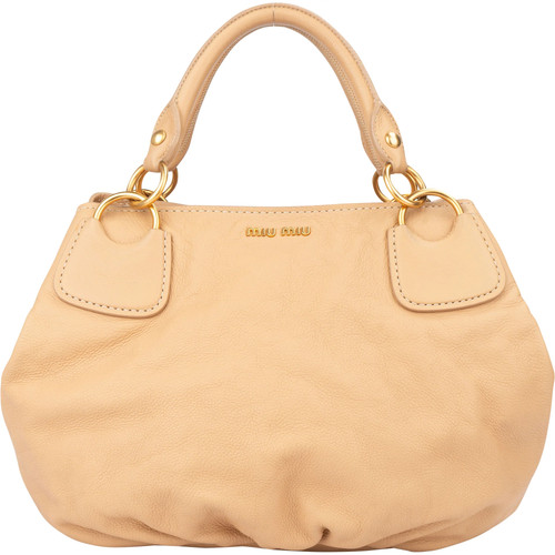 Miu beige soft leather - miu,