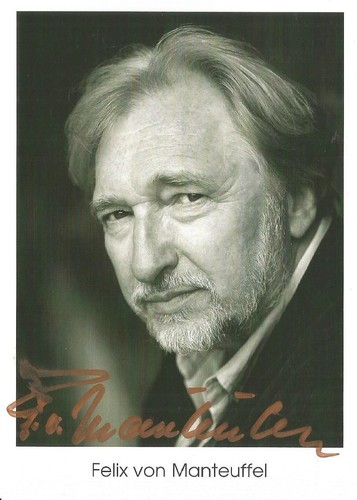 Autogrammkarte felix von - autogrammkarte, "felix