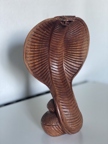 Cobra aus holz deko - aus,