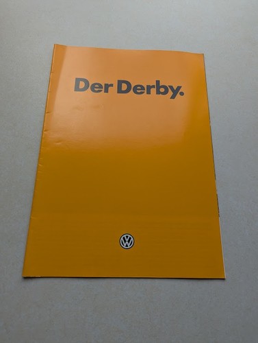 Der derby original vw - derby.,