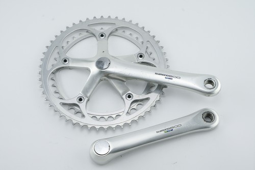Shimano 600 tricolor 6400 - shimano, fc-6400