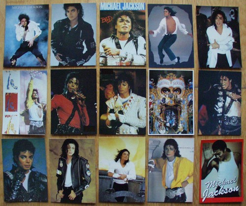 Michael jackson postkarten - postkarten, 15