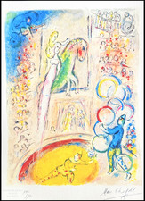 Marc Chagall Lithographie COA