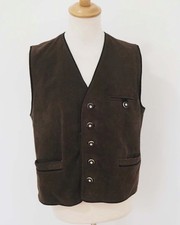 Trachten Leder Weste Grösse L