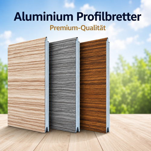 Aluminium alu sichtschutz - aluminium,