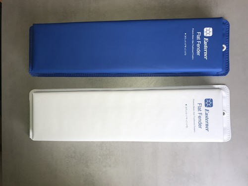 Kissenfender weiß blau - kissenfender, weiß/blau