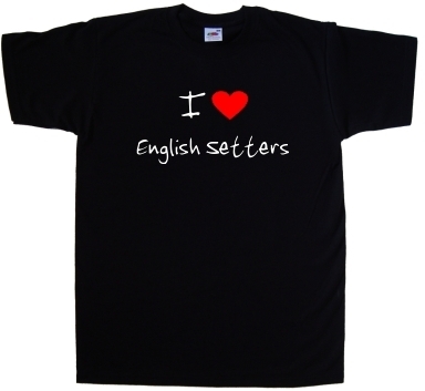 Love heart english - english, setters