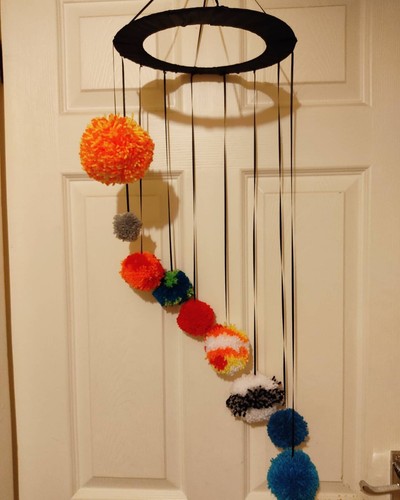 Handgefertigte space orrery - space,