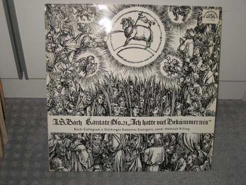 Bach collegium gächinger - lp,