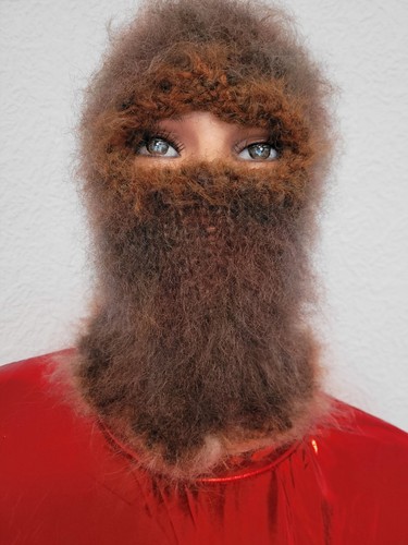 Mohair balaclava - mohair,