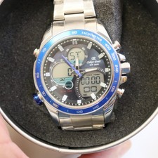 Oskar Emil Hawk Blue N-10 , Multifunktions Chronograph Herrenuhr , Box + Papiere