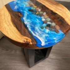 18 " Epoxid Fluss Table Top /