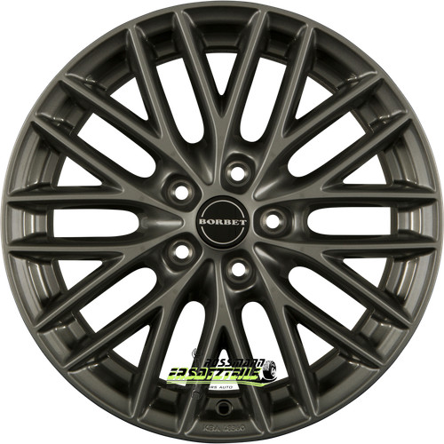 Borbet bs5 metal grey - 4x,