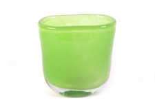 Henry Dean Vase Grün Signiert