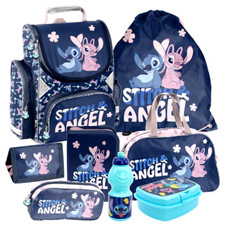 Disney Stitch Lilo 8 tl. Set Tornister Ranzen Schulranzen Federmappe Sporttasche