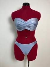 NEU sexy taubenblauer Bandeau