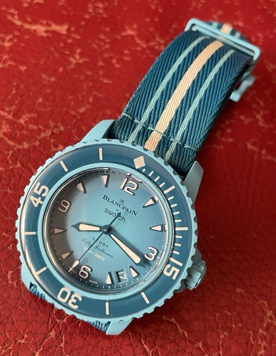 Blancpain swatch scuba fifty - x,