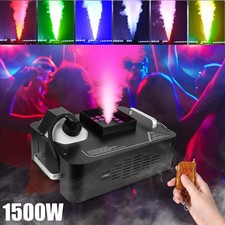 1500W 24LED Nebelmaschine DMX Nebelgerät Party Stage DJ Vertikal Rauchmaschine