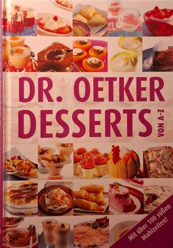 Oetker desserts von a z - oetker,