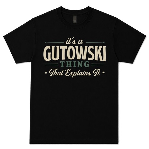 Gutowski thing that - it's,