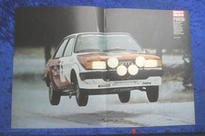 Poster Audi 80 GTE Rallye