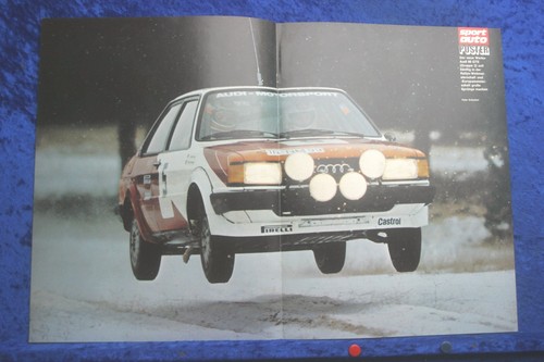 Poster audi gte rallye - poster,
