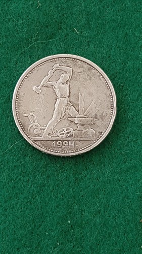 Alte silbermünze russland 50 - silbermünze,