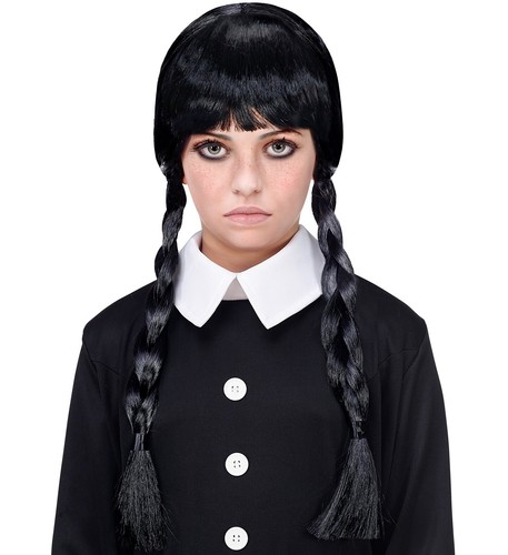 Perücke dark girl kinder - dark,