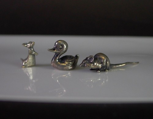 Alte miniatur tierfiguren - miniatur,