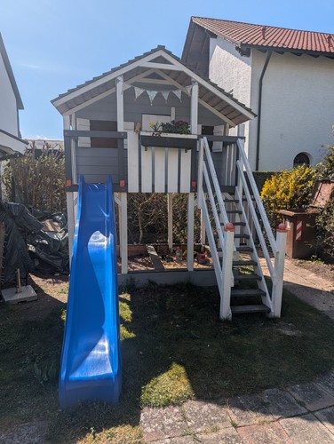 Spielhaus kinder garten - kinder,