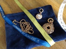 Leonardo Kette 45 cm und 2 Anhänger, Farbe rosegold, Edelstahl,Schmuckset