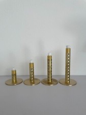 MESSING Dochthalter + Glasfaserdocht Wachs Brenner Schmelzlicht Wachsfresser ?