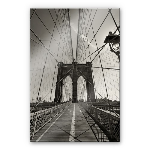 Acrylglasbild brooklyn bridge - brooklyn,