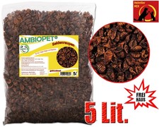 Seidenraupen getrocknet 5 L wie Mehlwürmer Gammarus Koi Fischfutter Teich Raupen