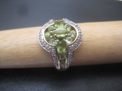 Schmuck ring peridot 375 gg - peridot,