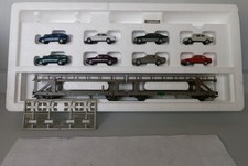Märklin H0 Doppel-Autotransporter 47121 mit 8 Mercedes-Benz Pkw, unbespielt OVP