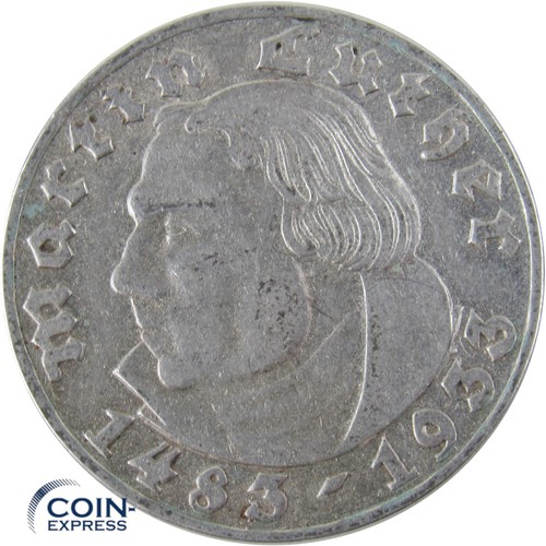 Deutsches reich reichsmark - 5,