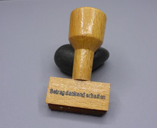 Stempel (A) Holzstempel 40 x