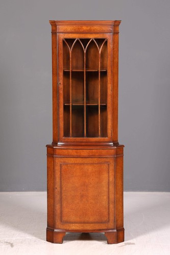 Englische eckvitrine mahagoni - englische,