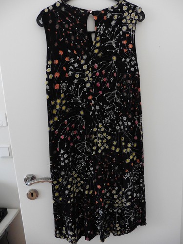 Sommerkleid ärmellos schwarz