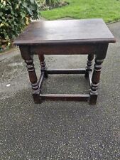 Viktorianischer Hocker Eiche