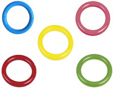 Beco Tauchring glatt 14cm Tauchhilfe Schwimmhilfe gelb rot grün pink blau 9607