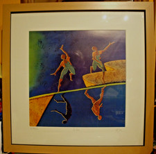 signiert Kunst Werk „Le