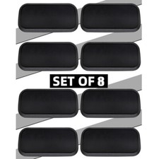 8x Für VW T5,T5.1 T6 Kombi Transporter Sitz Basis Kappen Abdeckung Seat Base Cap