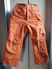 Skihose Snowboardhose Schnee Matsch orange Gr.  146 H&M
