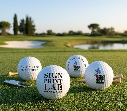 Personalisierter golfball - personalisierter,