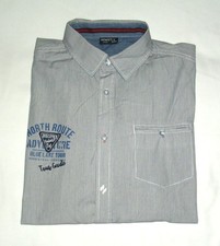 Infinity * Herren Hemd * Gr. M * blau gestreift * Langarm   (22)