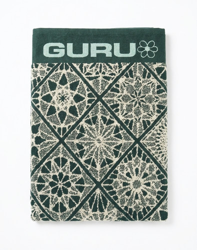 Baumwollfrottee badetuch guru - badetuch,