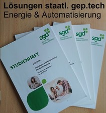 Lösungen der ESA Techniker Energie und Automatisierung